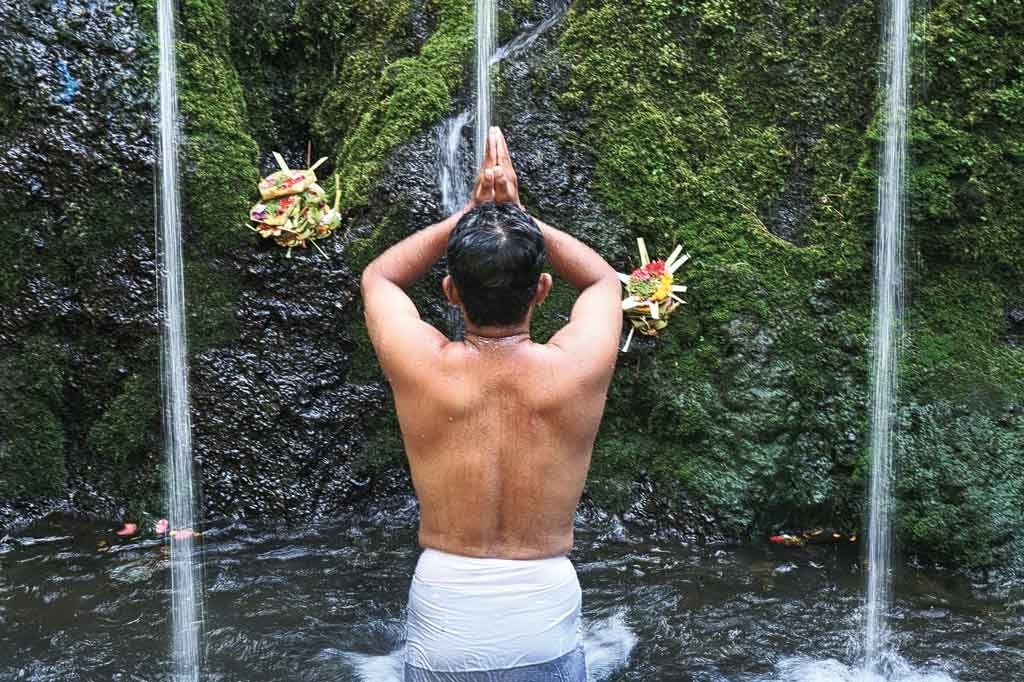 Suenyo Eco Retreat - Tabanan - Bali - Melukat Water Cleansing